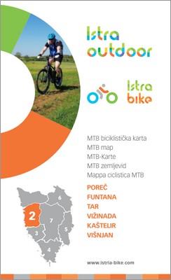 Istra Bike: Poreč | Mappa ciclistica MTB